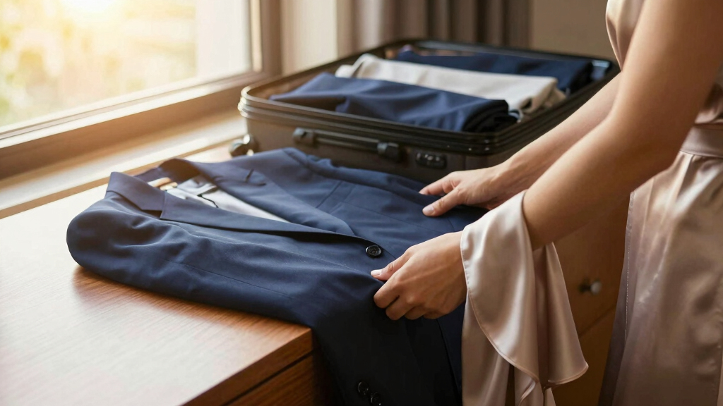 How to Pack a Suit or Dress So It Arrives Presentable