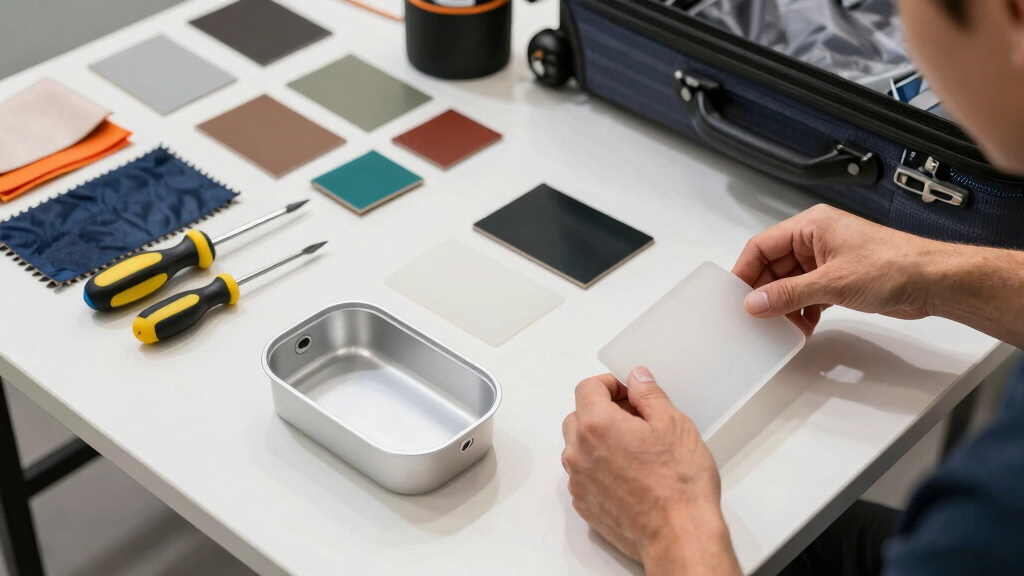 Luggage Materials Explained: Polycarbonate, ABS, Aluminum and Ballistic Nylon