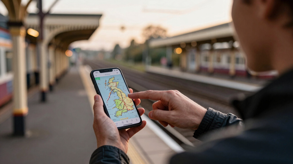 Real-time Map Of Great Britain's Rail Network