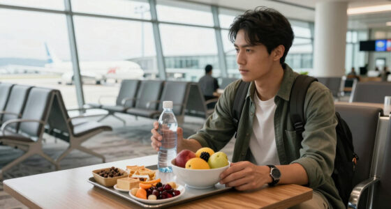 What to Eat and Drink Before and During a Long Flight
