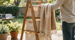 Aldi's Best-Selling Blanket Storage Ladder Is Finally Back