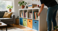 I Created A Pretty IKEA BILLY Hack That Seriously Cuts Clutter
