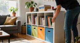I Created A Pretty IKEA BILLY Hack That Seriously Cuts Clutter