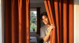 I Ditched My Closet Doors For $60 Pleated Curtains (See Why!)