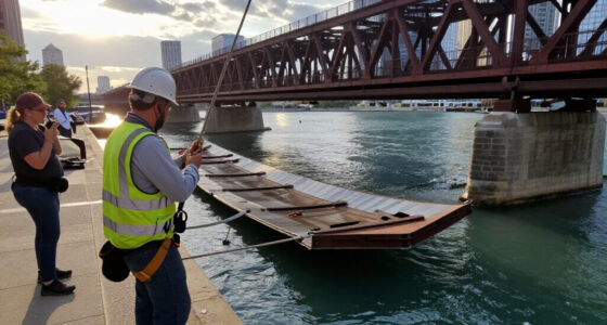 CDOT Lake Street Bridge Rehabilitation: New Bridge Leaf To Float Up Chicago River Ahead Of October Installation - City Of Chicago (.Gov)